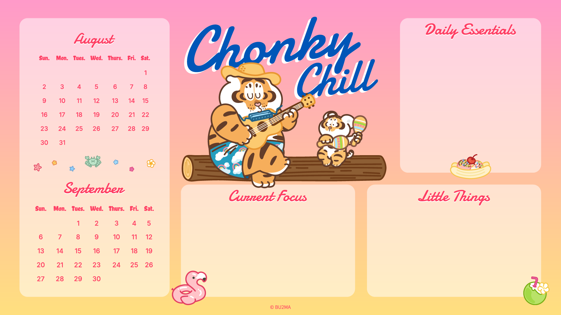 Chonky Chill desktop wallpaper 1